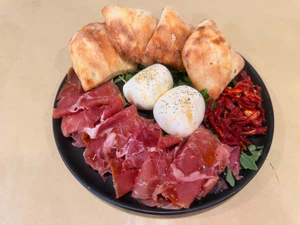 Prosciutto & Burrata Plate