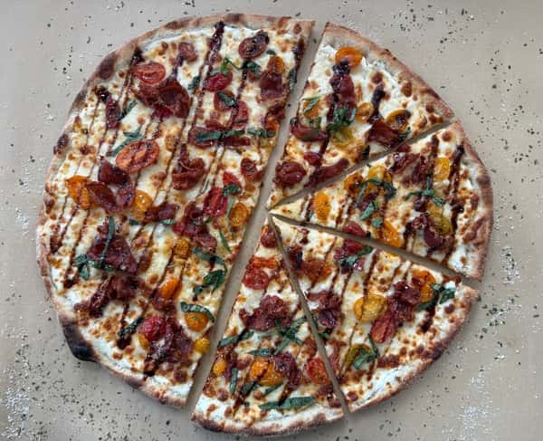 Prosciutto Primavera Pizza