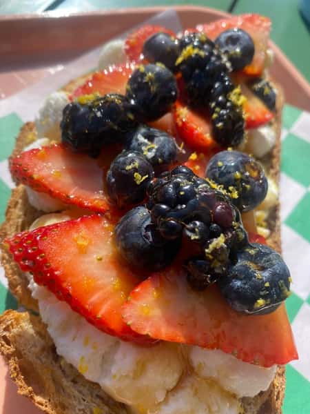Ricotta Berry Toast