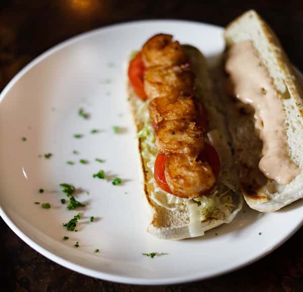 shrimp sandwich