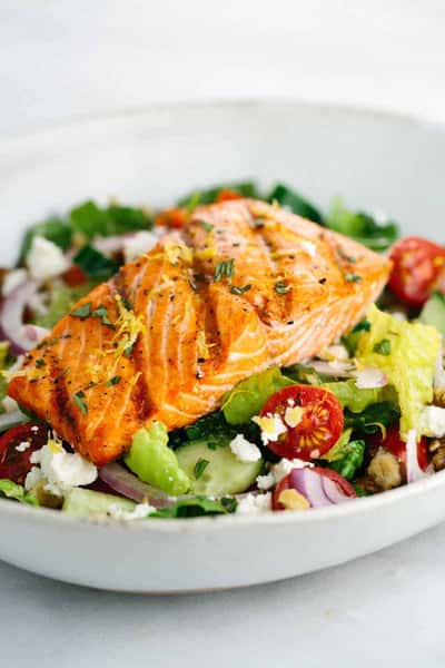 Seared Salmon Salad