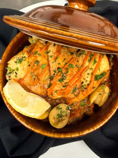 Lemon Chicken Tagine