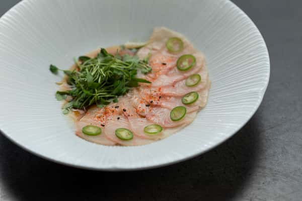 yellowtail plated