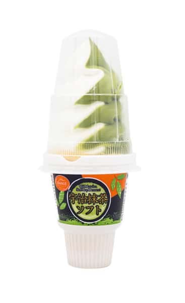 Hokkaido Soft Ice Cream Cone - Green Tea