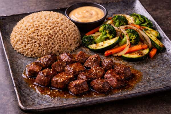 Dinner - Filet Mignon plate