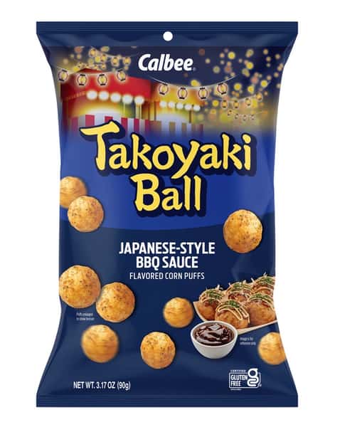 Calbee Takoyaki Ball 90g (Snacks)