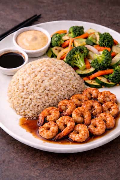 Dinner Shrimp Plate