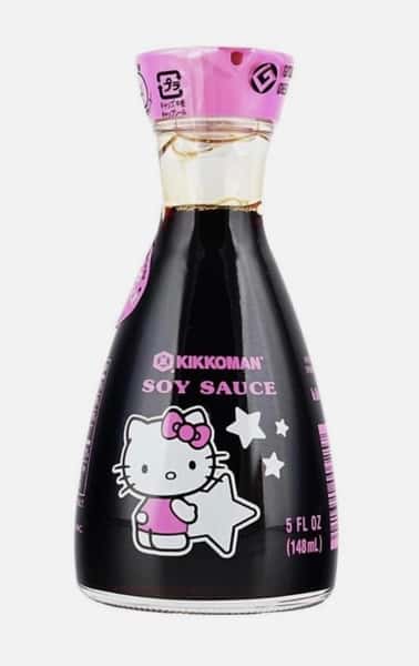 Limited Edition - Kikkoman Hello Kitty Soy sauce dispenser 5oz