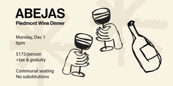 Wine dinner