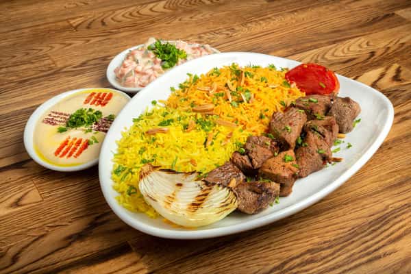 LAMB KABOB ENTREE