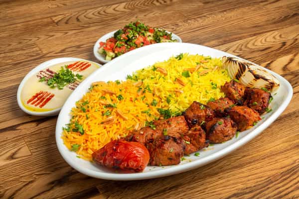 STEAK KABOB ENTREE