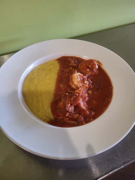 SHRIMP & POLENTA