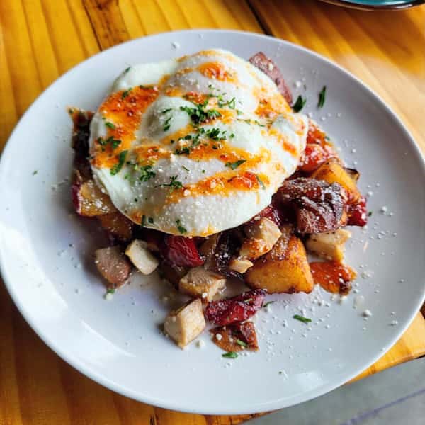 SMOKED CHICKEN HASH