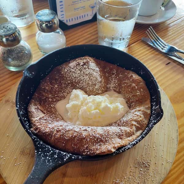 CHOCOLATE DUTCH BABY
