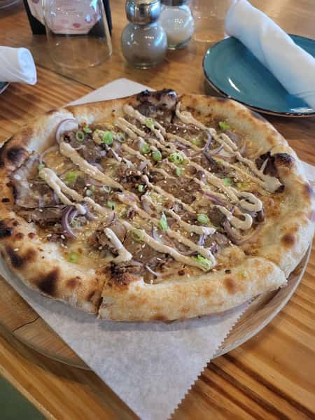 FRENCH DIP PIZZA