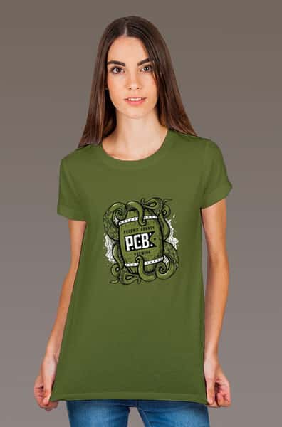 Octopus Green Tee Shirts