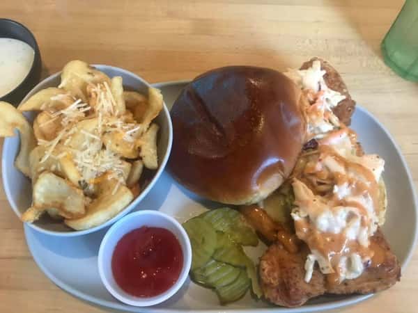 Lunch Fried Chicken Sandwich