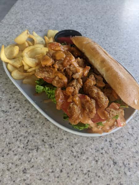 Lunch Gator Po'Boy