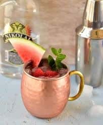 Spicy Watermelon Mule