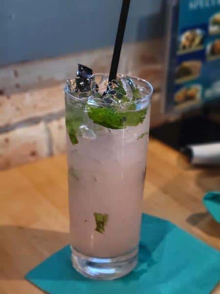 Blueberry Lemonade Mojito