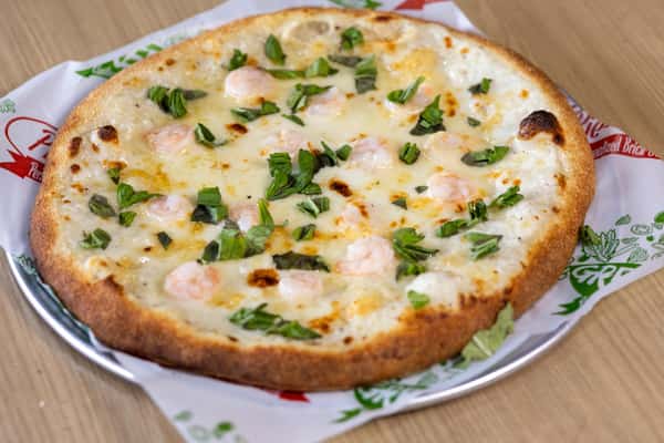Shrimp Alfredo Small Pizza