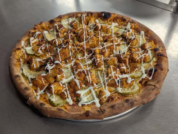 Nashville Hot Chicken Pizza