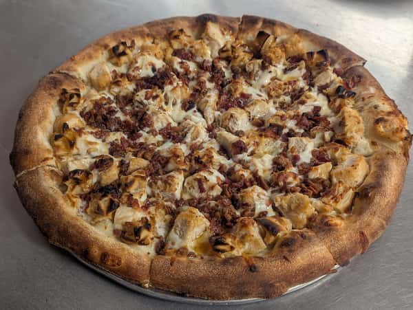 Chicken & Waffle Pizza