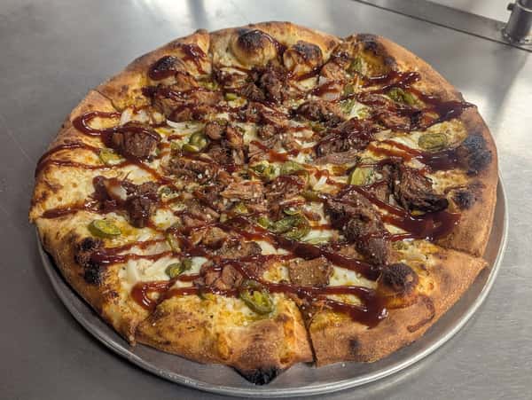 BBQ Pulled Pork Pizza