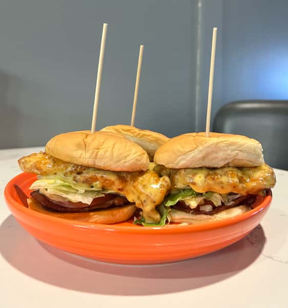 Honey Mustard Chicken BLT Sliders