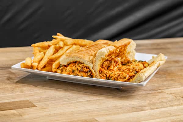 12" CHICKEN PHILLY W/ FRIES