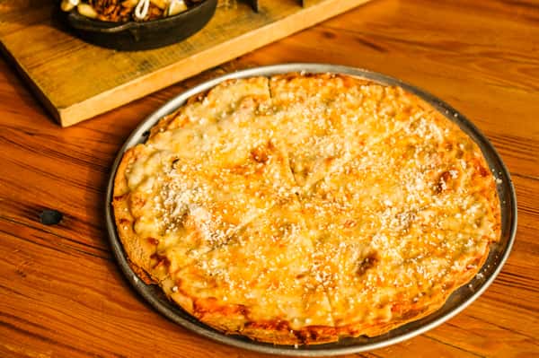 Three Cheese Quesadizza