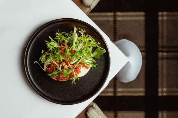 Delicious crab cake