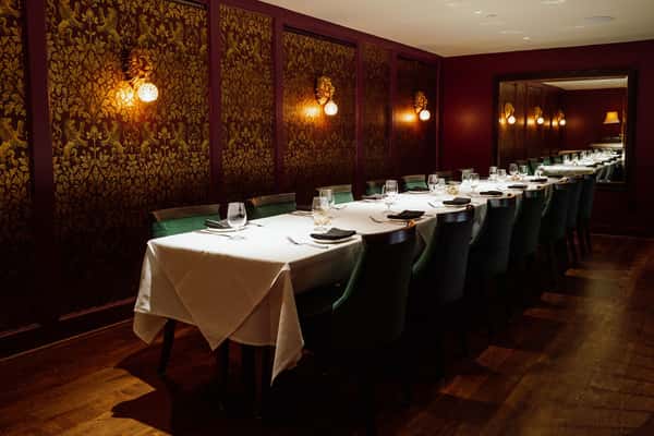 upstairs dining