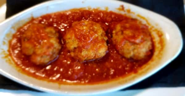 Meatballs in Red Sauce