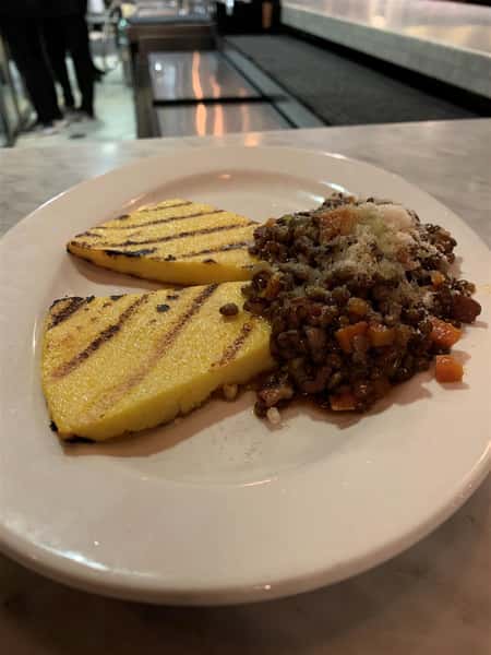 Lentils and Polenta Special