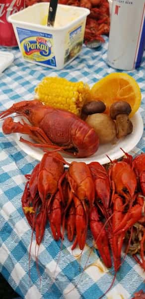 BOILED CRAWFISH (3lbs, with fixings)