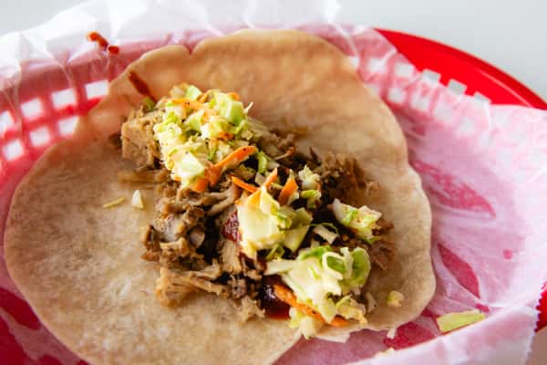 Smoked Pork Taco