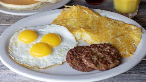 Bacon or sausage