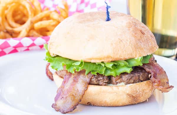 Black and Bleu Burger
