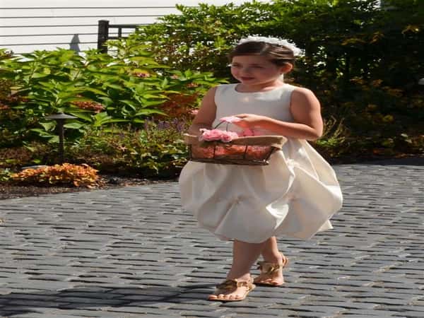 young flower girl