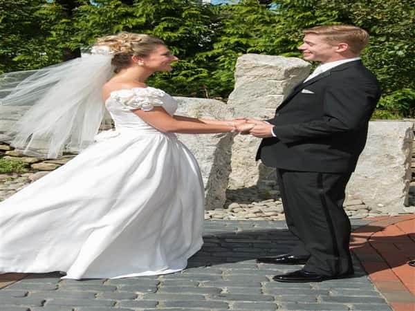 bride and groom