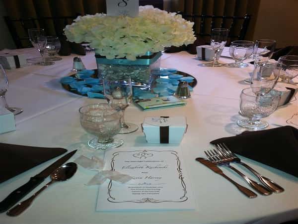 decorated table