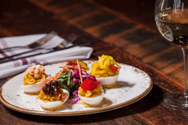 deviled eggs