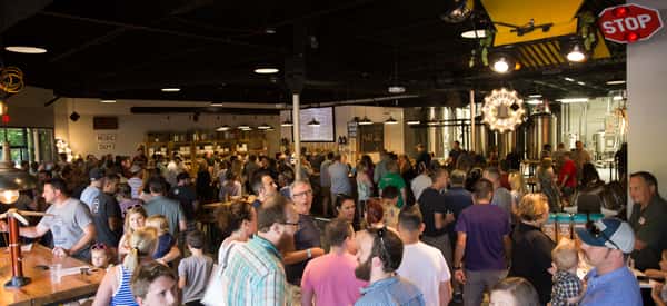 Inside of Schoolhouse Brewing