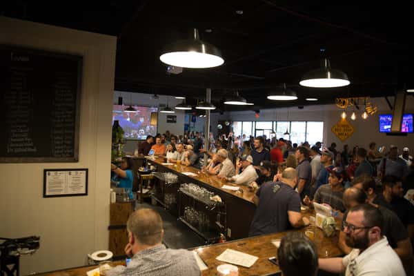 Inside of Schoolhouse Brewing