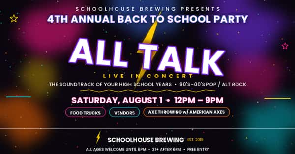 back to school party