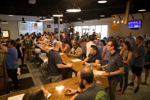 Inside of Schoolhouse Brewing