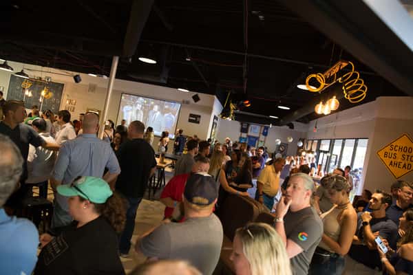 Inside of Schoolhouse Brewing