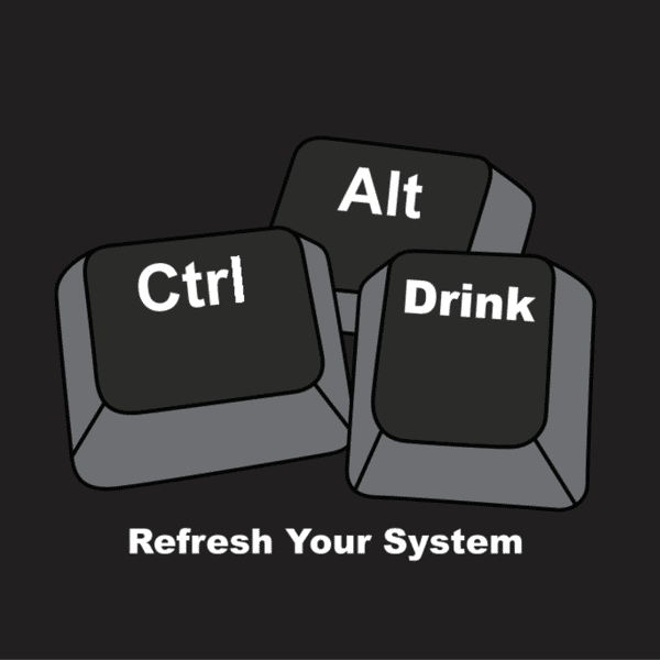 Ctrl + Alt + Drink 4 pack