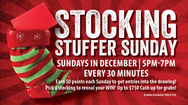 Stocking Stuffer Sundays graphic